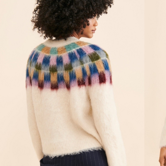 Madewell Multicolor Patterned Women's Sweater - Picture 8 of 8